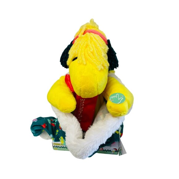 Peanuts Woodstock Christmas Animated Plush With Blanket - Picture 13 of 13